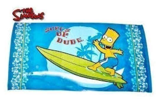 Serviettes de bain: THE SIMPSONS STRANDTUCH – Neuf avec emballage d'origine à Ennetbürgen par open24shop