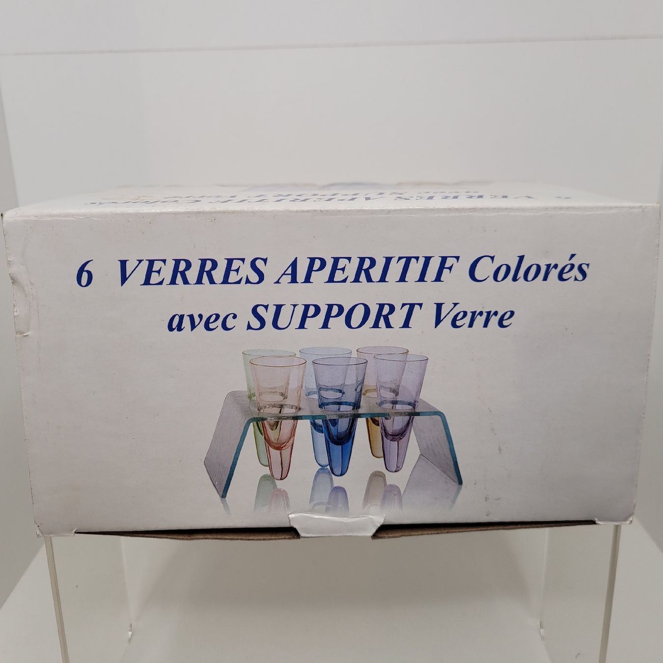 Gläser: Verre apéritif avec support – Neu und originalverpackt aus Rocourt von PapyCH 3