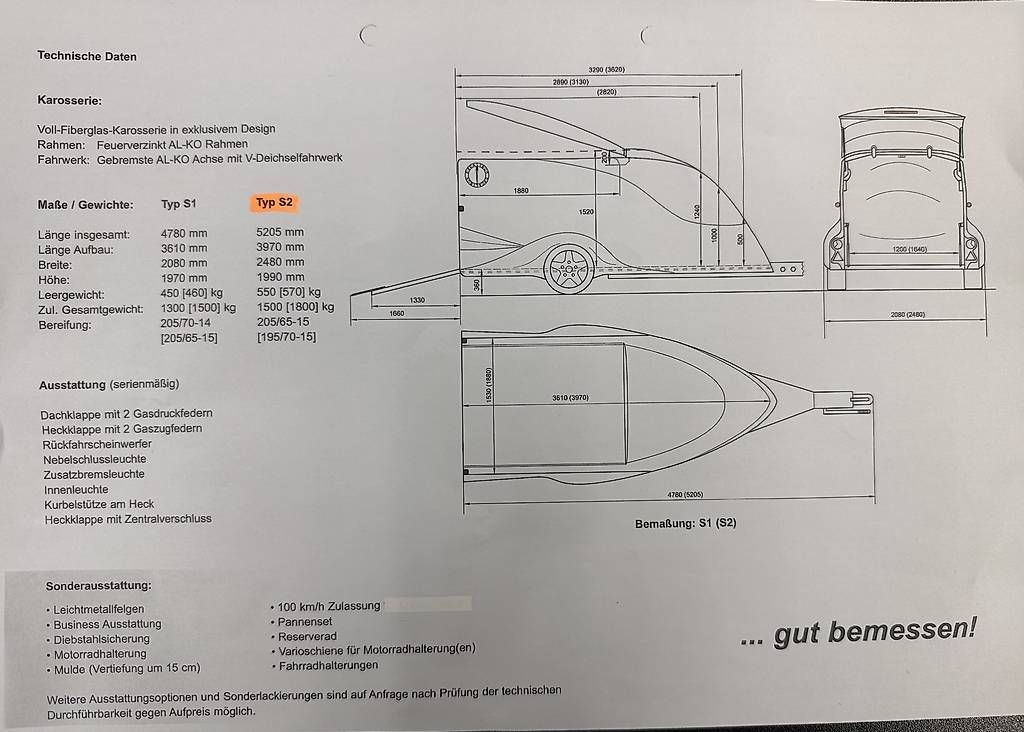 Anhänger: Anhänger mit Harley Davidson look – Gebraucht aus Amriswil von benjicircle 1