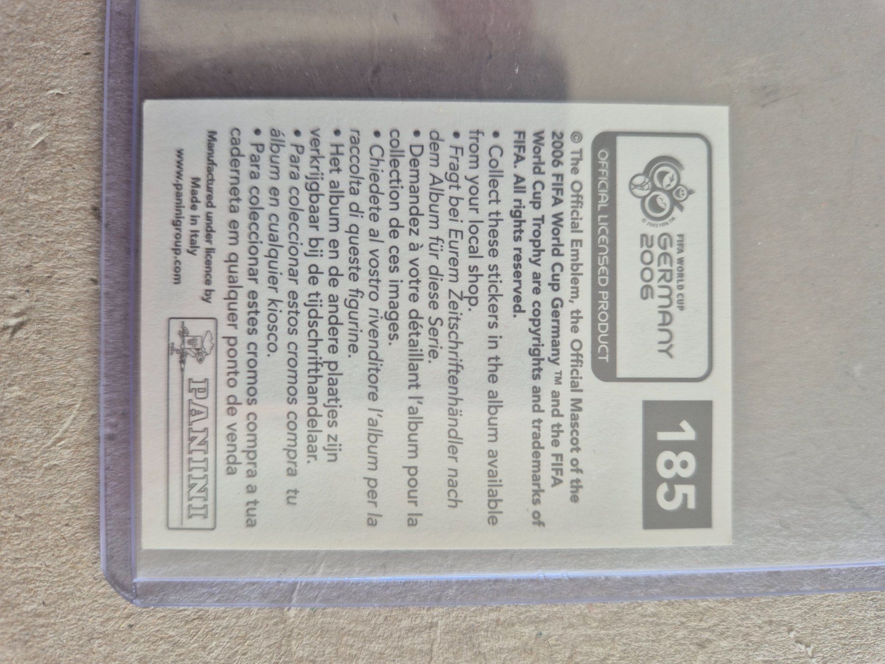 Panini Carte collezionabili: panini wm 2006 sticker konvolut – Usato da Domat/Ems venduto da Coc87 5