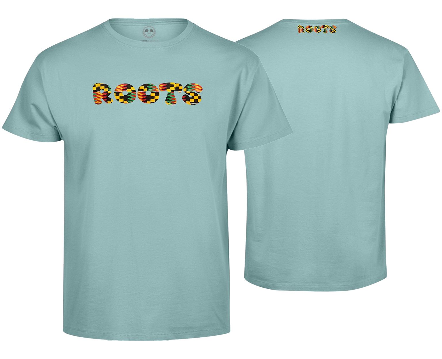 T-Shirts: Roots Premium Tshirt mit Kente - Weiss – Neu und originalverpackt aus Regensdorf von StyleTown 9