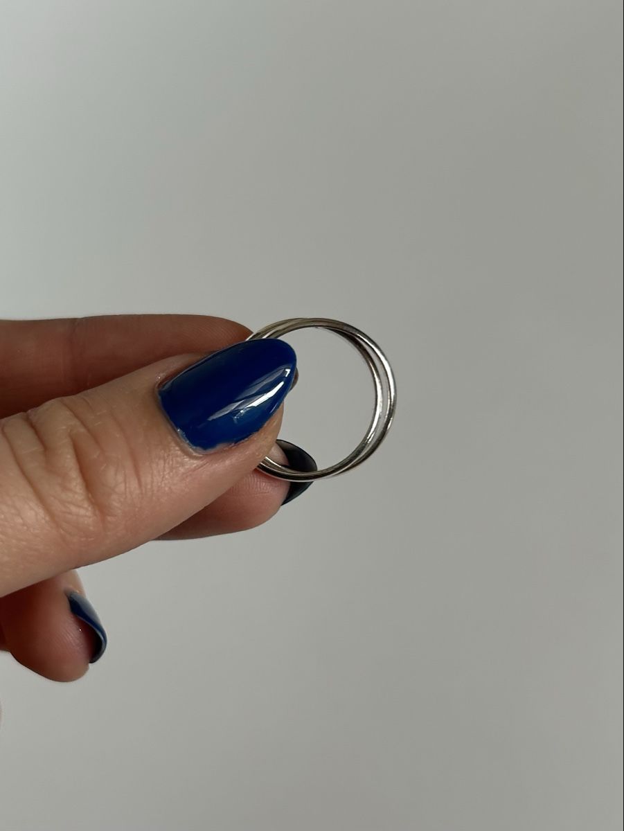 Bagues: Schöner Doppel Ring aus Sterling Silber – D'occasion à Bern par Ilikebluegems 1