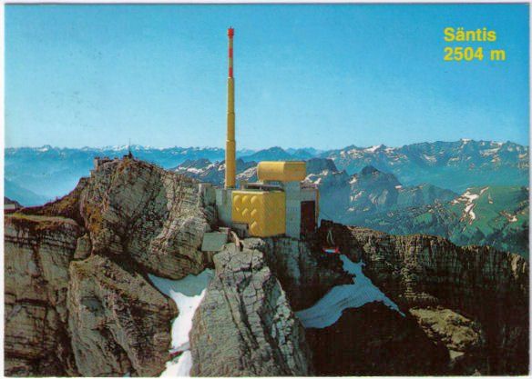 Cartoline postali: Säntis - Luftseilbahn – Usato da Binningen venduto da Mountainrider