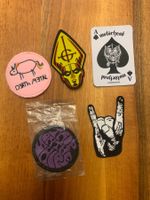 Aufnäher Metal, Rock gmäss Bildern, Motorhead, Ghost, neu