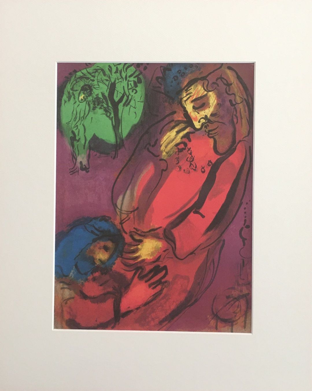 Grafica & Litografie: Marc Chagall BILDER ZUR BIBEL 1956 – Usato da Nennigkofen venduto da Sommersonnen 2