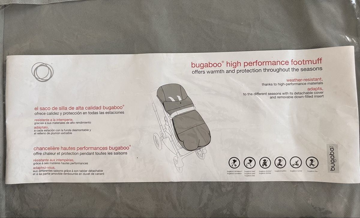 Bugaboo Poussette: Bugaboo High Performance Fussack – D'occasion à Seuzach par s.bue 2