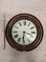 Wanduhr, Œil de Bœuf, mechanisch, ohne Schlag, ca. 100jährig