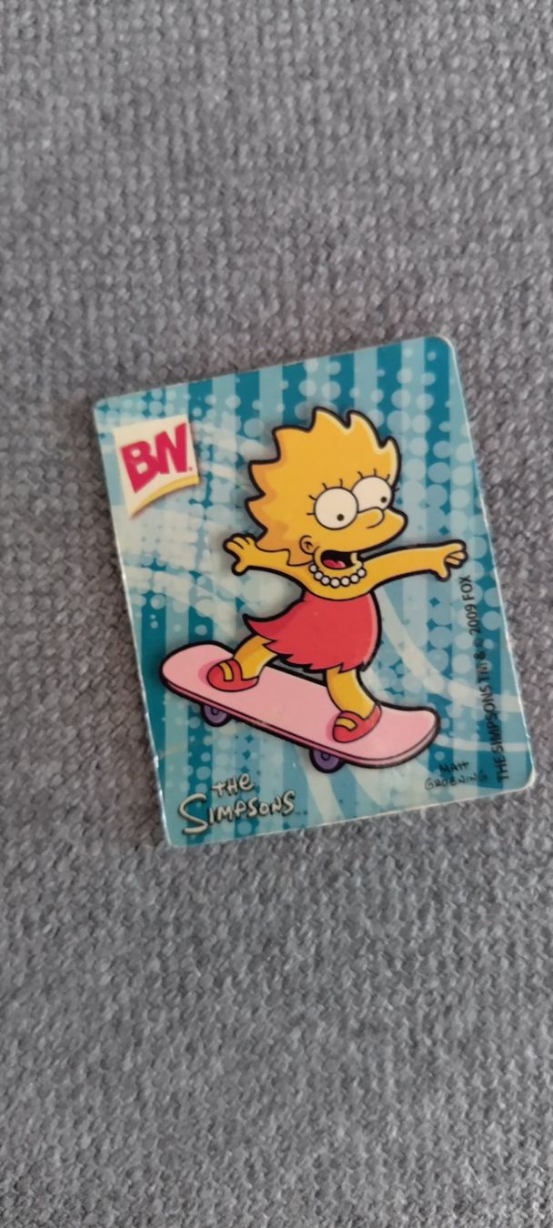 Calamite: Lisa Simpson, Magnet (35x45mm) – Usato da Wettingen venduto da Arthur054
