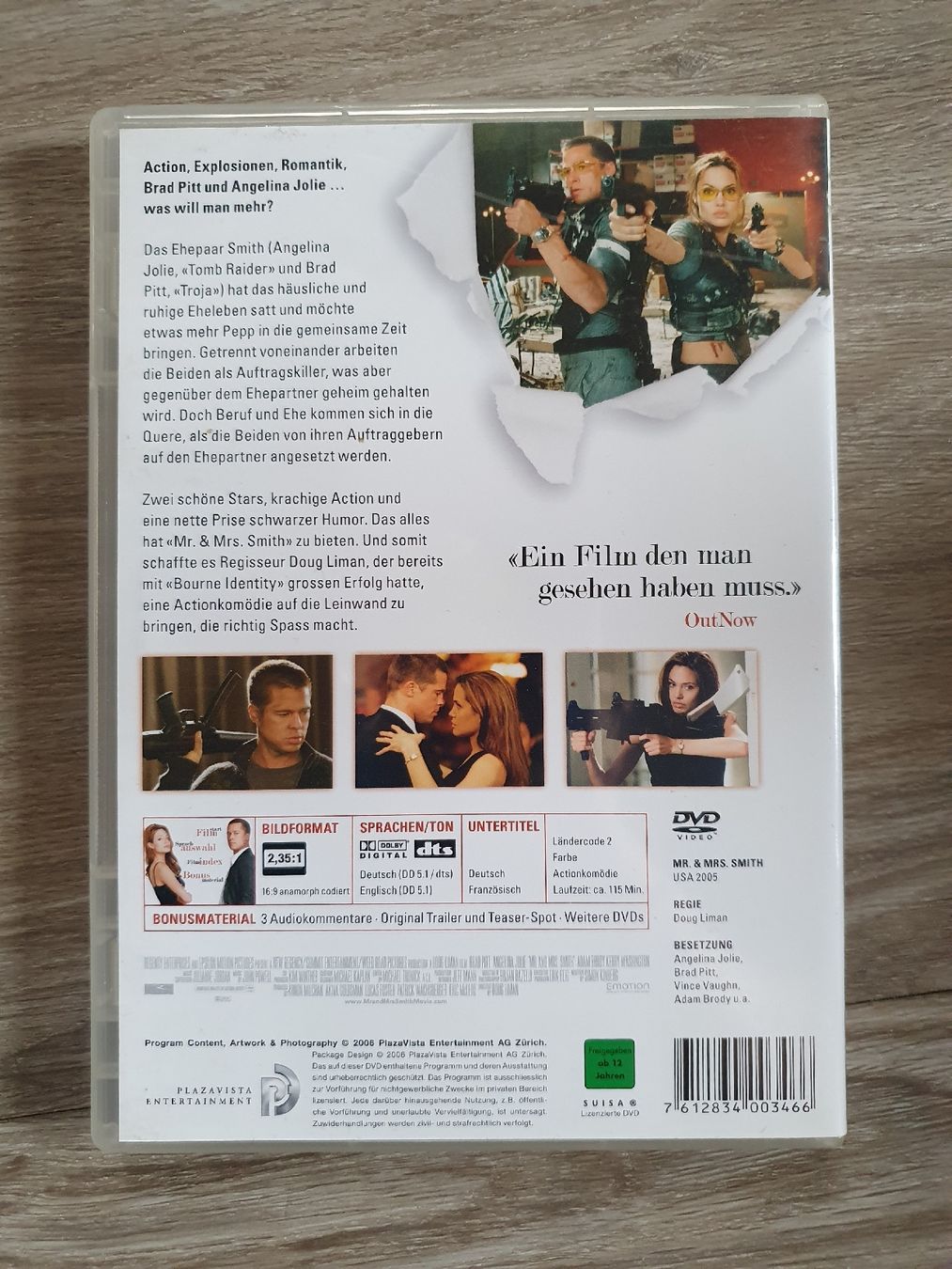 Alle DVDs: Mr. & Mrs. Smith DVD – Gebraucht aus Solothurn von Daniel_SO 1