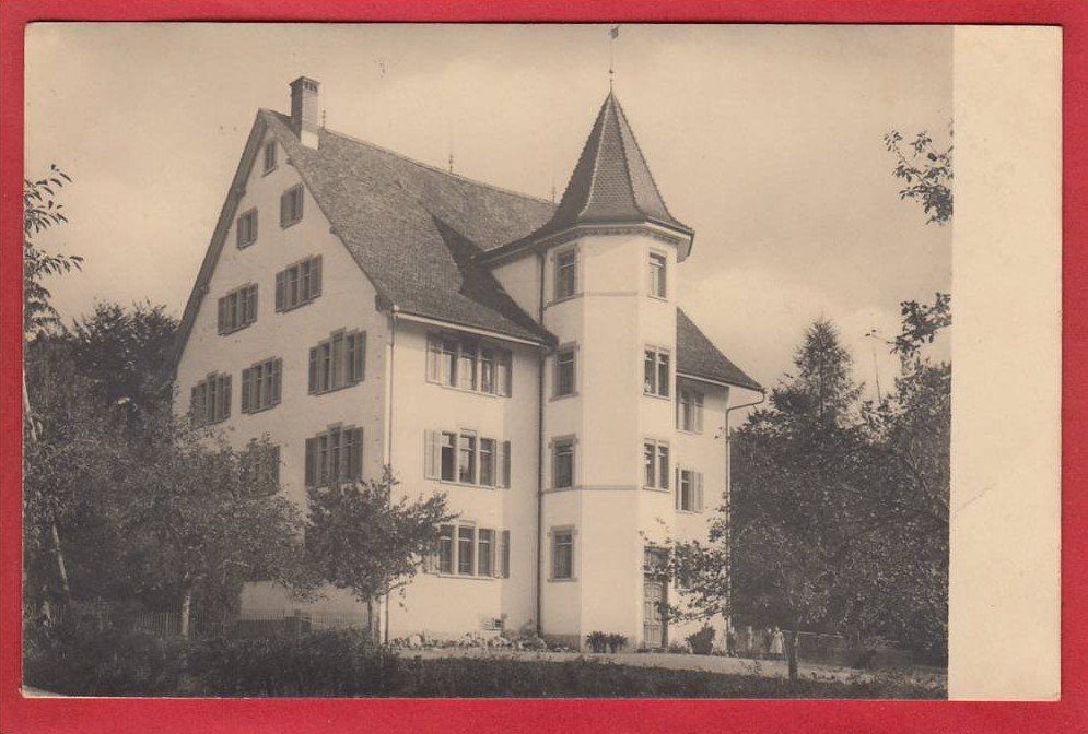 Cartoline postali: TURBENTHAL, SCHLOSS, 1923 – Usato da Grüningen venduto da Kartenlaube