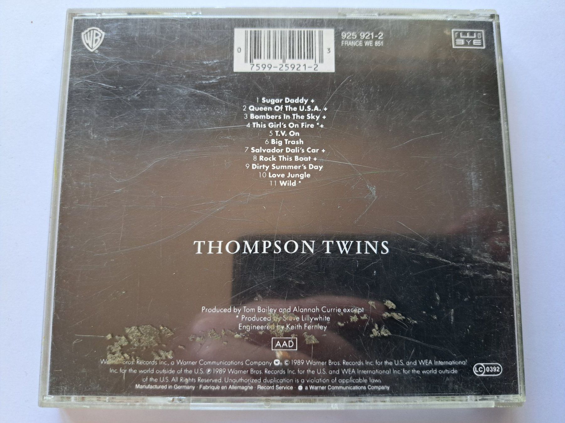 CDs: CD Thompson Twins – Big Trash – D'occasion à Pully par bro_n52j 1