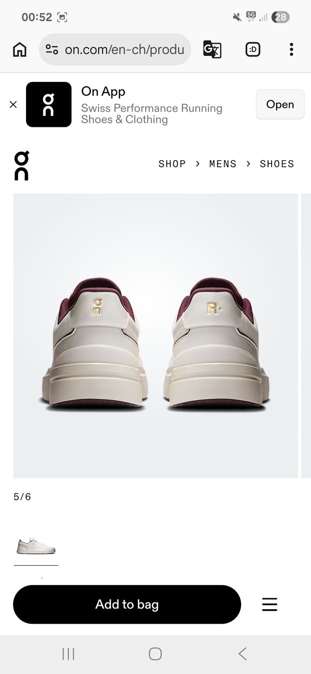On Scarpe da uomo: On THE ROGER Centre Court Größe 43 – Nuovo e nell'imballaggio originale da Basel venduto da jul_9c5x 2