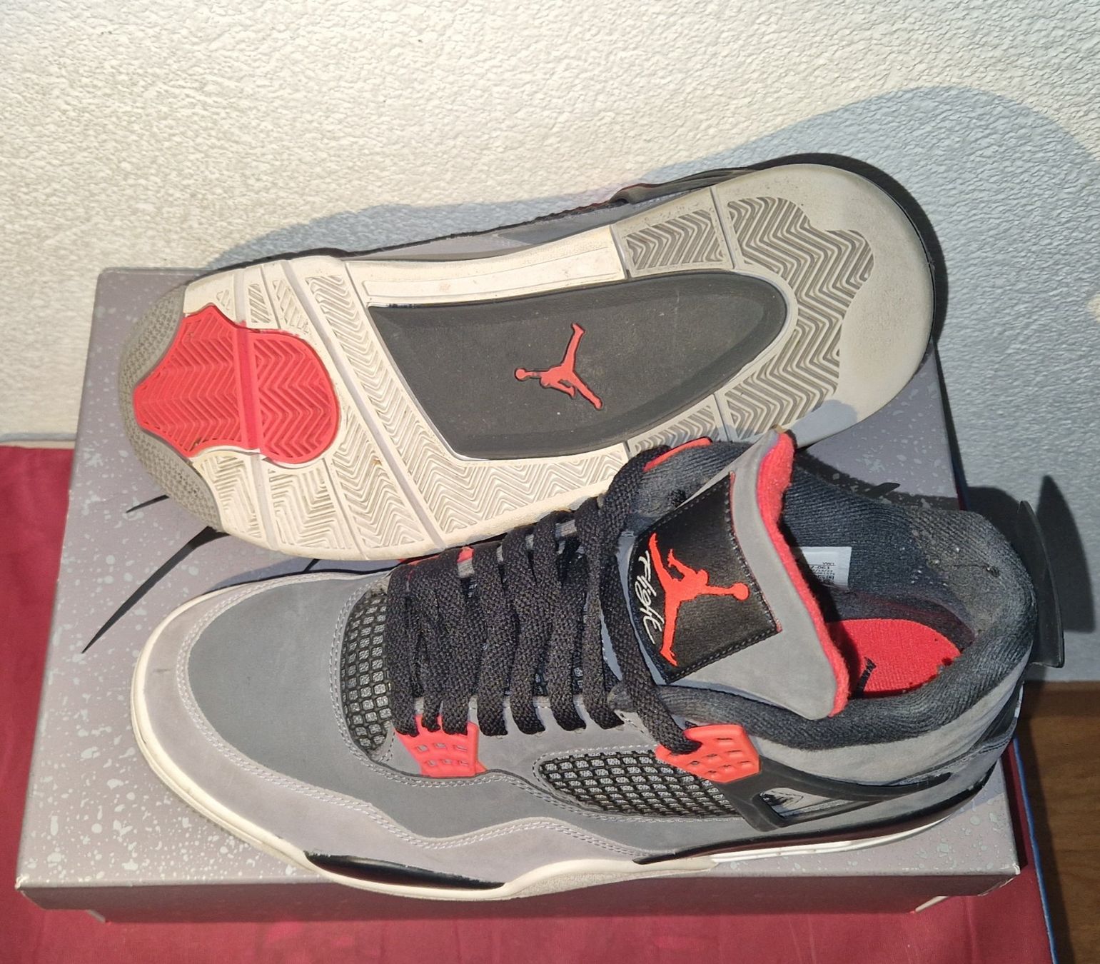 Jordan Scarpe da uomo: Jordan 4 Retro Infrared – Usato da Zürich venduto da iAmmann 3