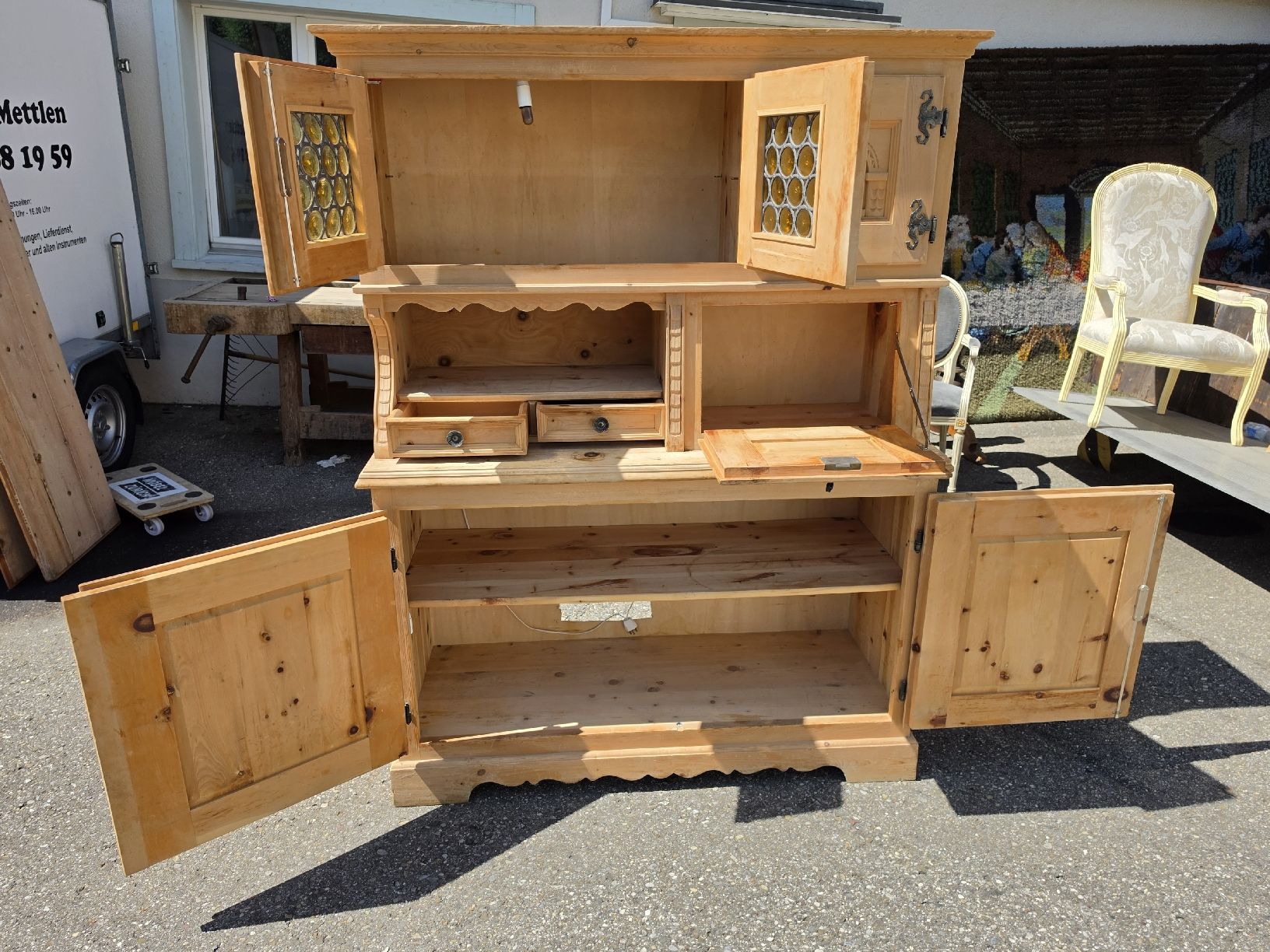 Buffets: Massives BauernBuffet  Landhausstil -  – D'occasion à Mettlen par elios0888 8