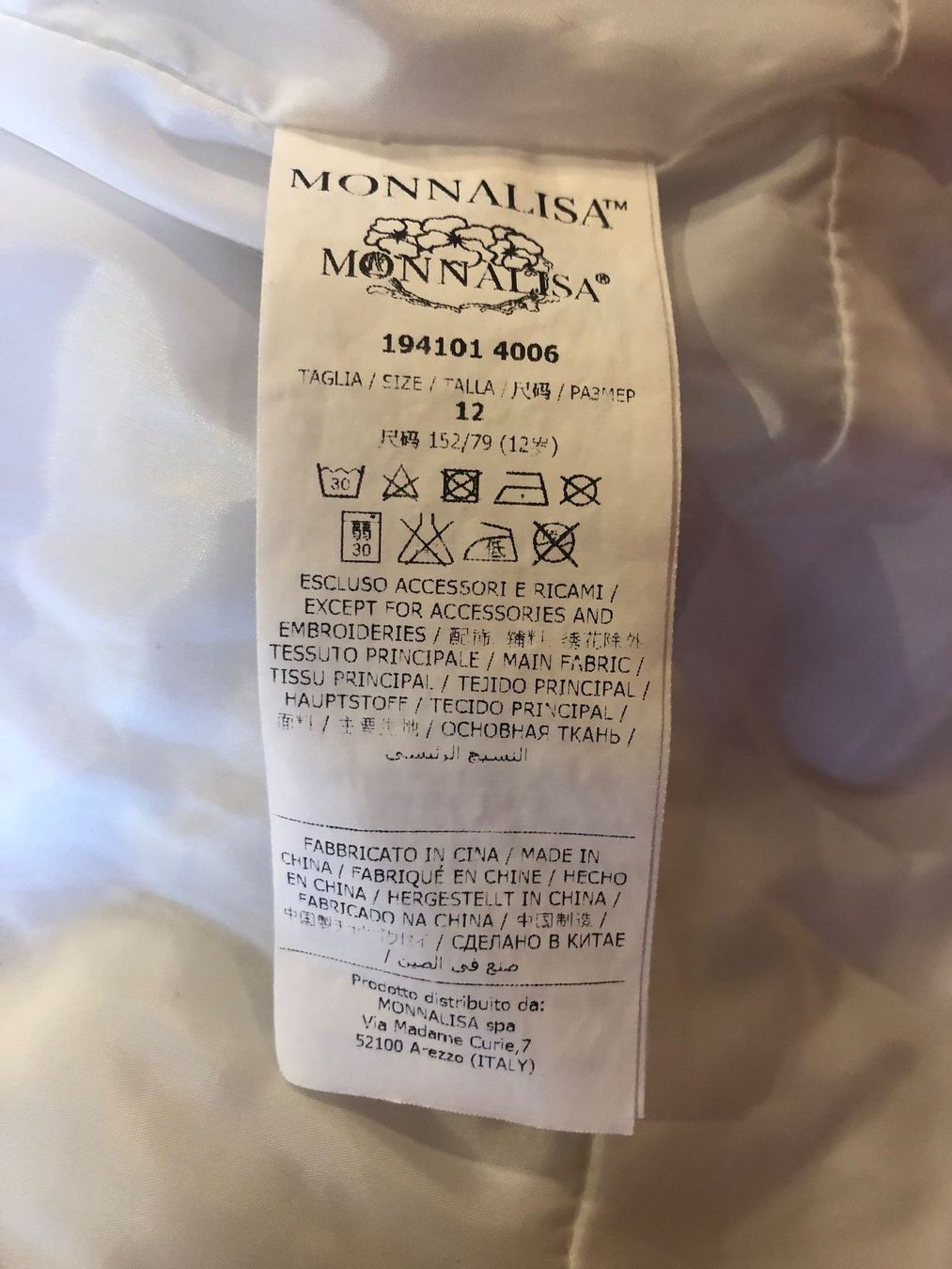 Monnalisa Giacche & Cappotti: Jacke Mädchen Monnalisa – Usato da Zollikofen venduto da lorik007 3