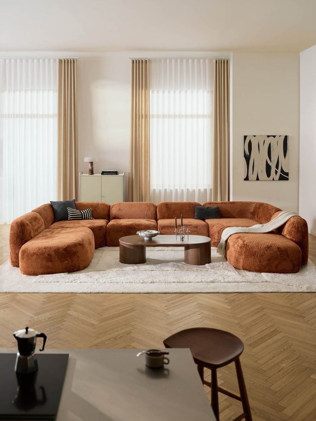 Westwing Sofas: XL Modulares Teddy-Bouclé-Sofa Wolke  Westwing CHF 6’749-55% – Neu (gemäss Beschreibung) aus Otelfingen von Yvonne_Outlet