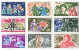Briefmarken "Märchen". Monaco