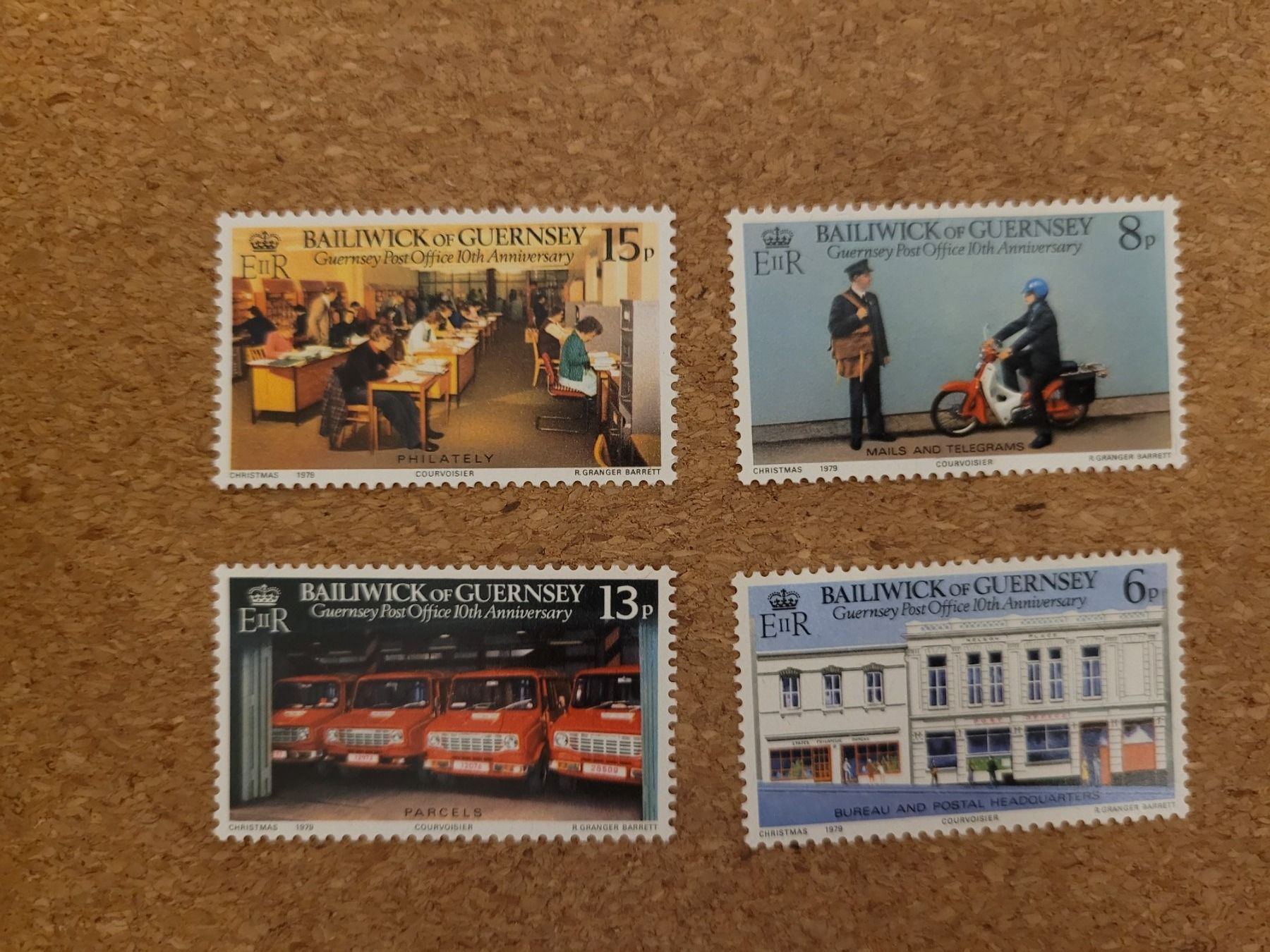 Alle Briefmarken: Marken Guernsey – Gebraucht aus Inwil von Flower2325