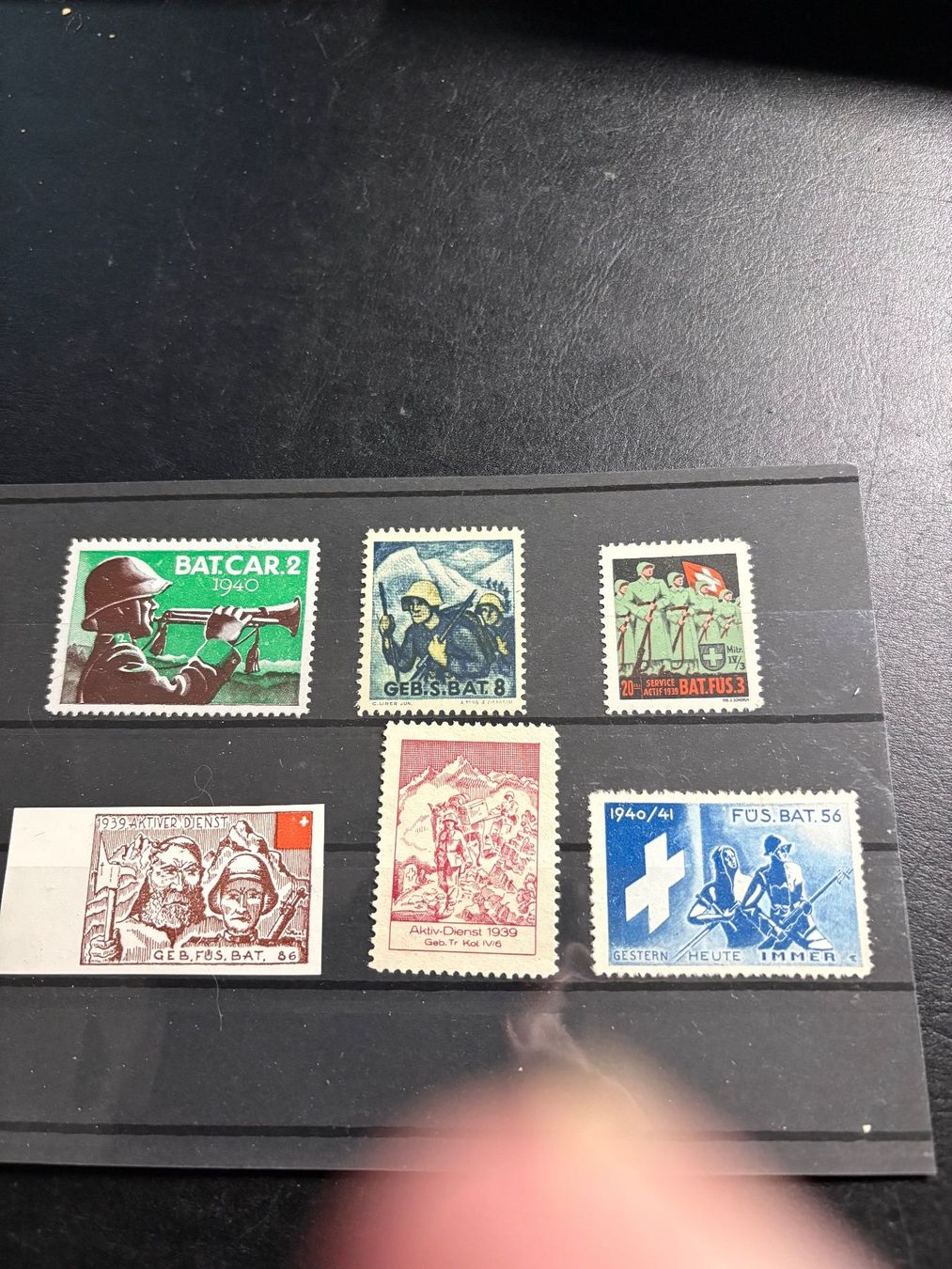 Tous les timbres: Soldatenmarken – D'occasion à Herzogenbuchsee par Hebu6