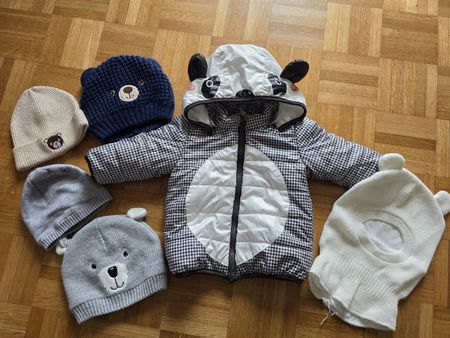 Baby superüsses Bären Kleiderpaket Winter 68 Jungen