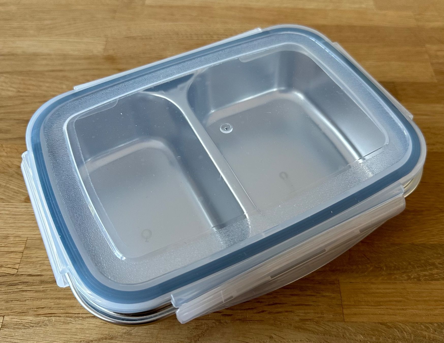 Behälter & Ähnliches: Lunchbox / Tupperdose Edelstahl 2 Abteile 650ml – Gebraucht aus Winterthur von