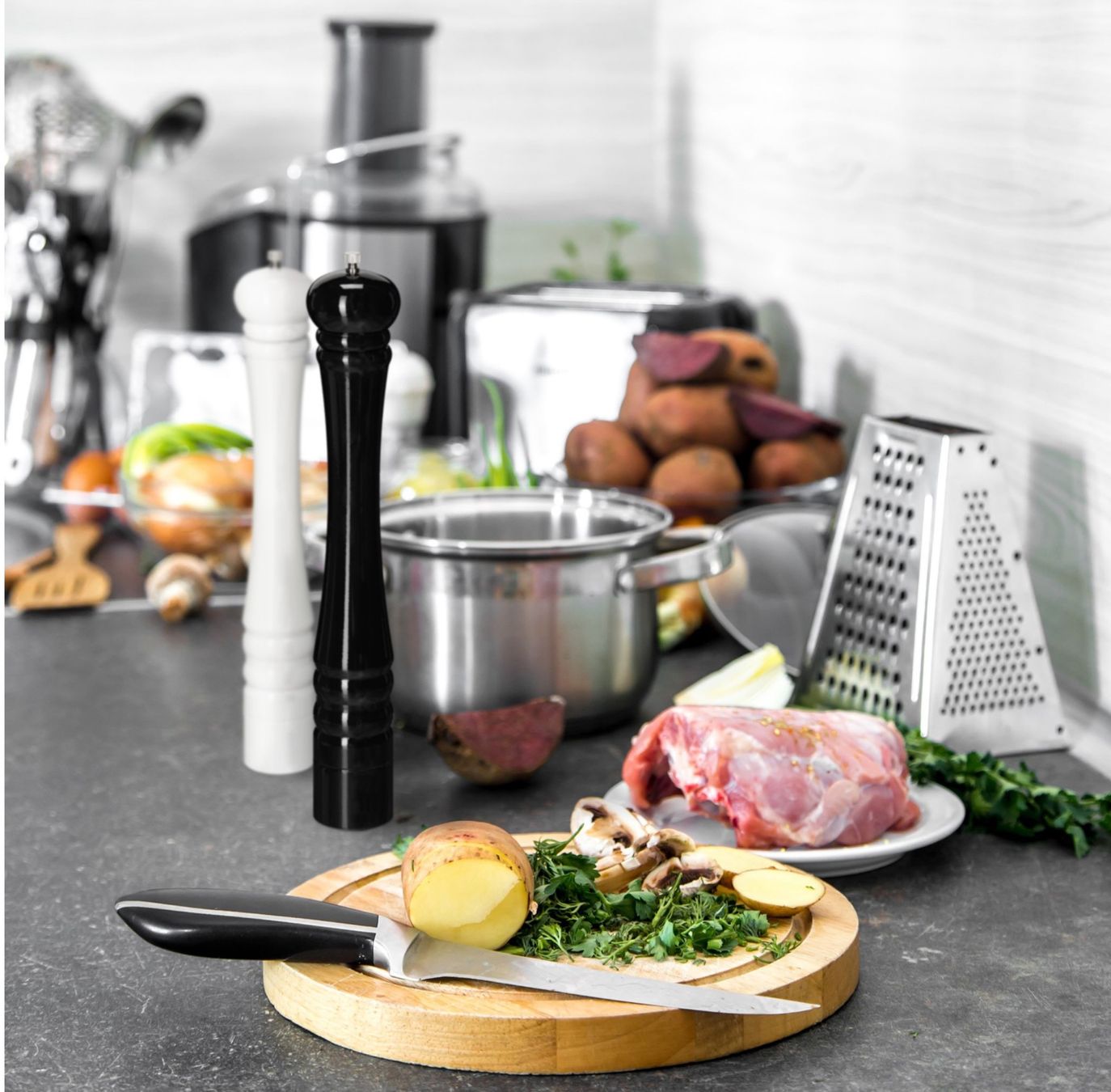Elettrodomestici da cucina: Salz- und Pfeffermühle im 2er Set – Nuovo e nell'imballaggio originale da Bülach venduto da SwissStoreInShop 4