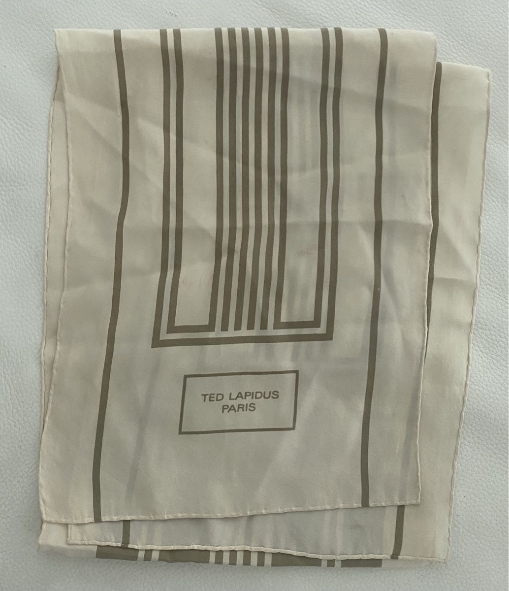 Foulard & Sciarpe: Ted Lapidus Seiden Schal 🌸 – Usato da Opfikon venduto da Luis144 5