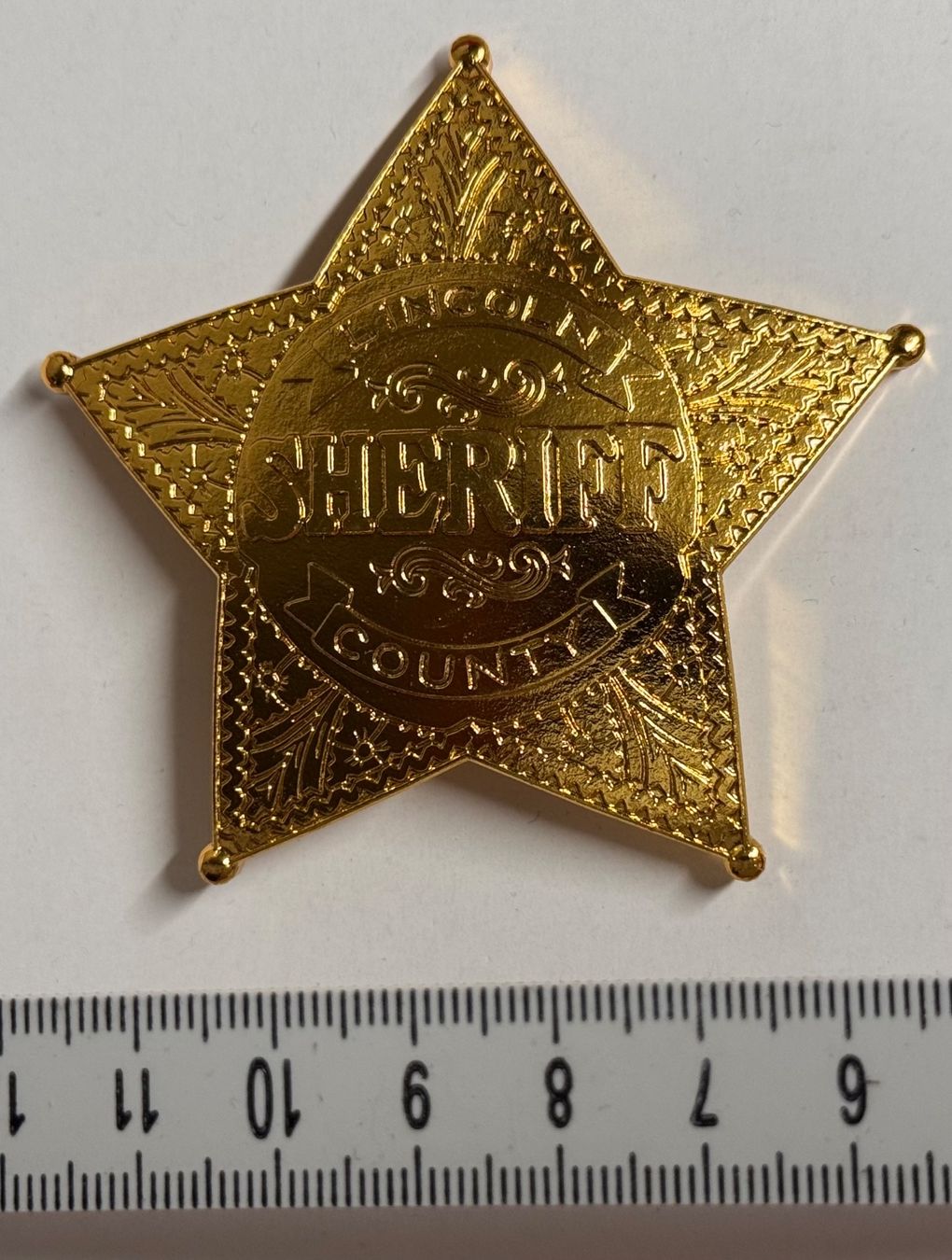 Placchette & Badge: Lincoln County New Mexico Sheriff Gode – Usato da Andwil SG venduto da Ariisa1234 3