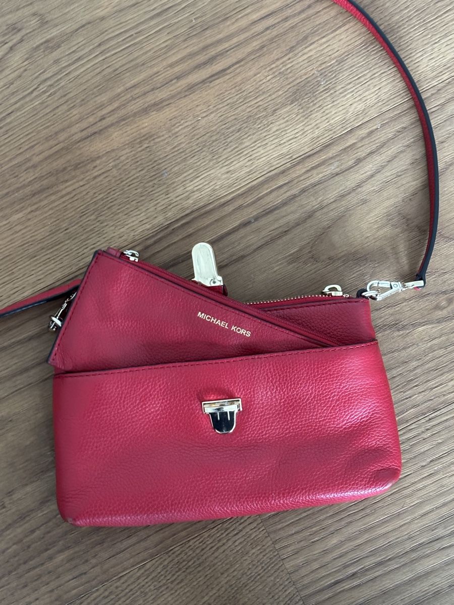 Michael Kors Taschen für Damen: Michael Kors Tasche in Rot – Gebraucht aus Zürich von neu_q7hd 2