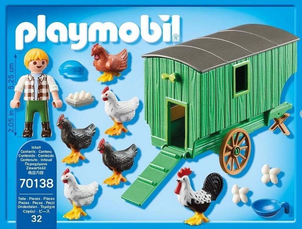 Playmobil Giocattoli: Playmobil Hühnerstall 70138 – Usato da Stein AR venduto da bigjohn82