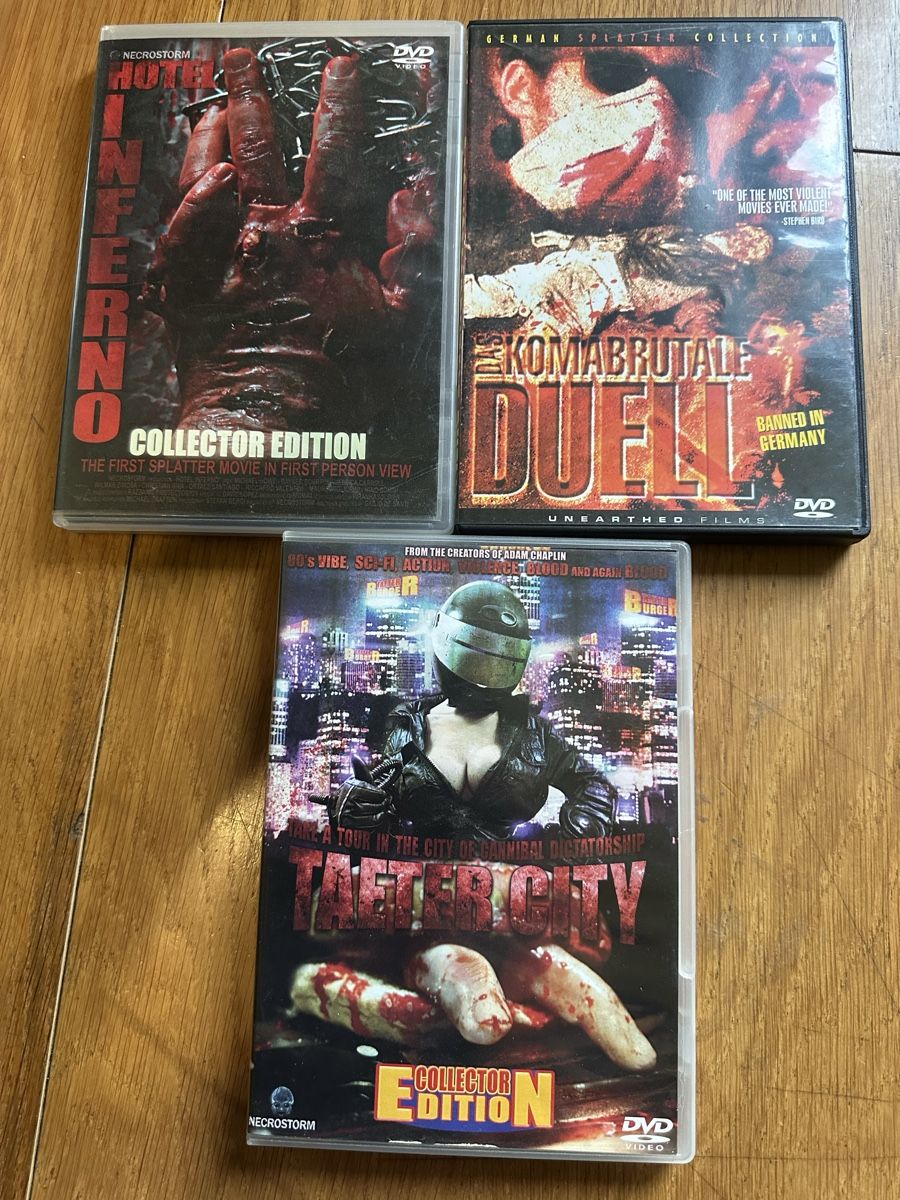 Tutti i DVDs: Horror, DVD in Englisch 1x code 1 – Usato da Benken ZH venduto da Audi-erich