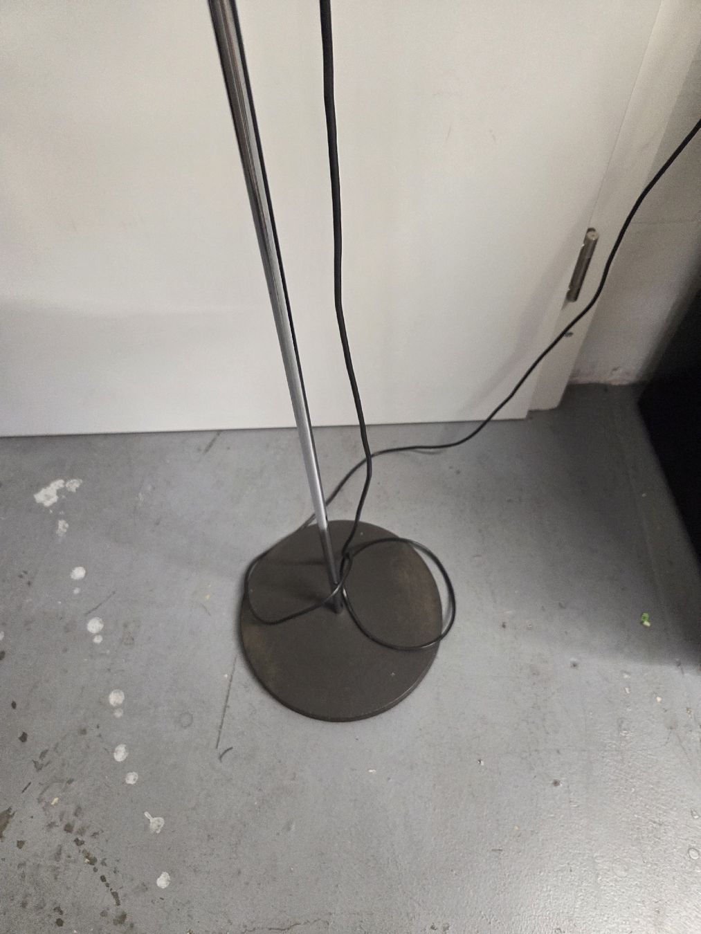 Lampade: Vintage Stehlampe Chrom Schwarz – Usato da Dietikon venduto da Allegra34 2