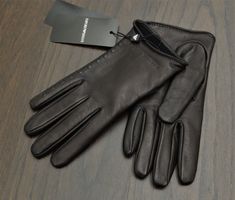 Orig. EMPORIO ARMANI Leder Handschuhe NEU Gr. 7