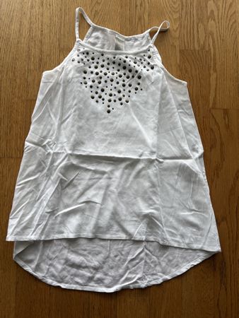 Luftiges, weisses Sommer Top Gr. S