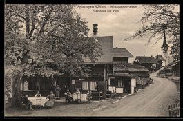 Spiringen, Gasthaus zur Post in der Klau