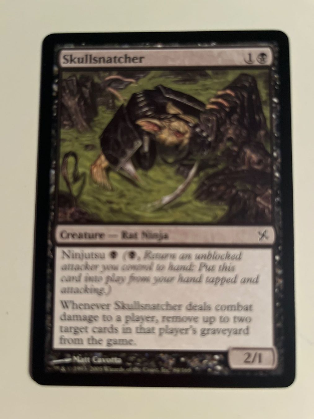 Magic The Gathering Carte collezionabili: 1 x Skullsnatcher - Magic: The Gathering - MtG – Usato da Kriens venduto da Shadi1980