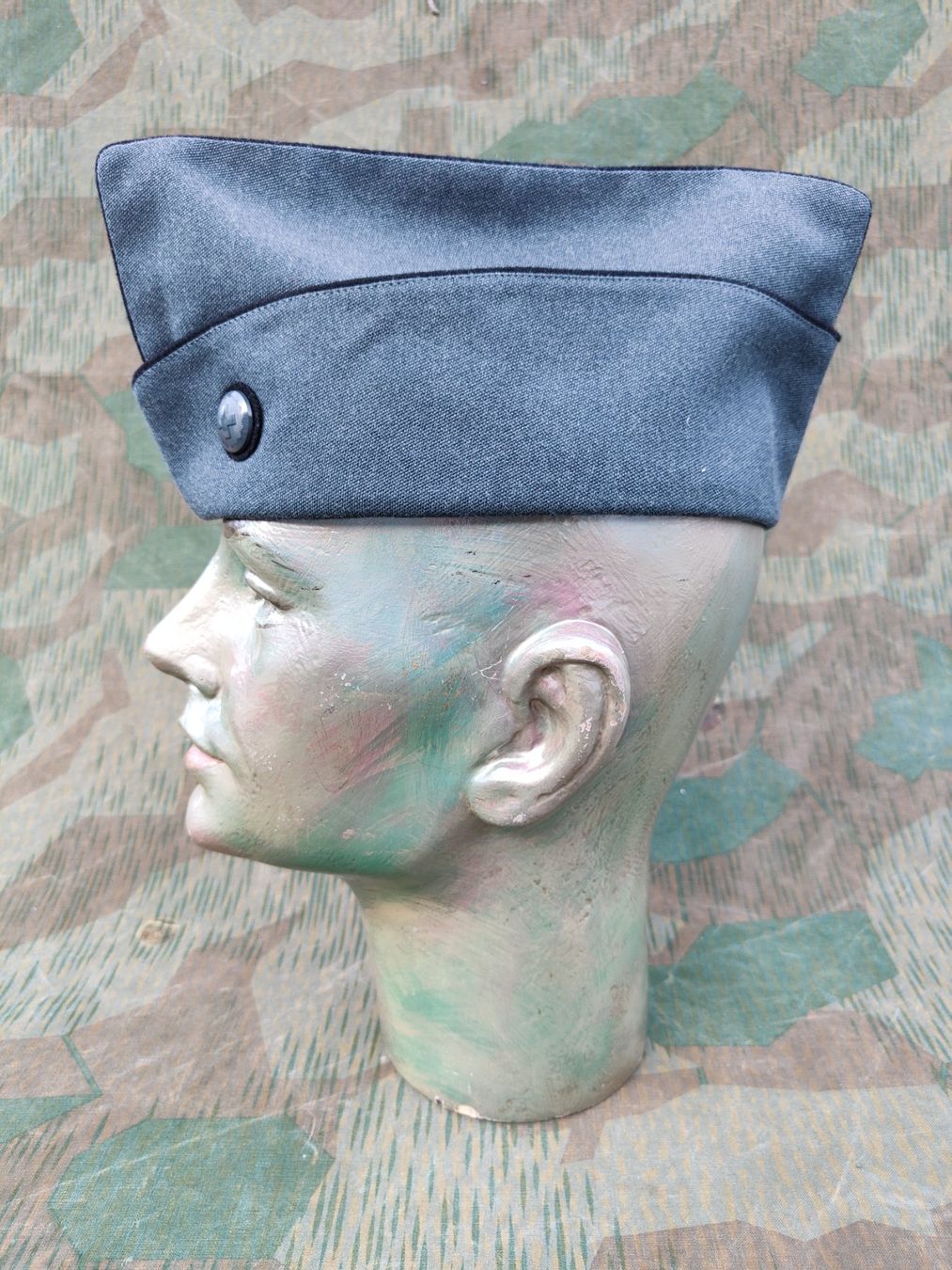 Schweizer Armee Uniformi: Feldmütze Ord. 1972, Grösse 57 – Usato da Bauma venduto da SwissMilitaria 1
