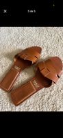 Zara Sandalen braun flach offene Schuhe guter Zustand
