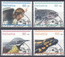 PJ 1995 336-339  Serie ET Halbmondstempel