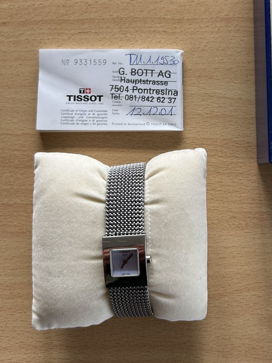 Tissot Orologi: Tissot Damenuhr Mesh Armband – Nuovo (secondo la descrizione) da Zuchwil venduto da celixne 1