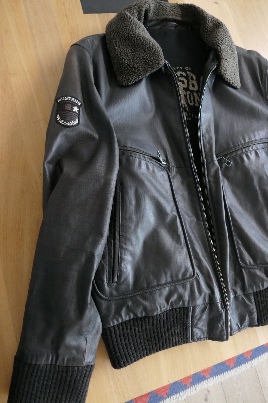 Giacche: Originale MUSTANG Lederjacke – Usato da Ennenda venduto da maro09 7