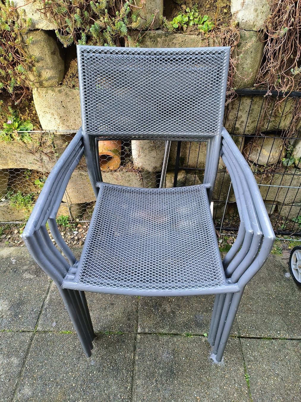 Sedie: Stabile Metall Gartenstühle 4 Stück – Usato da Obfelden venduto da Alf2005