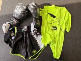 Leone Box-Set Handschuhe Hose Shirt Grösse M NEU