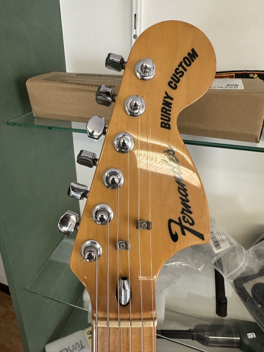 Strumenti musicali: Fernandes Stratocaster FST 70 1976 Burny custom – Usato da Tschierv venduto da Screamingwolfguitars 3