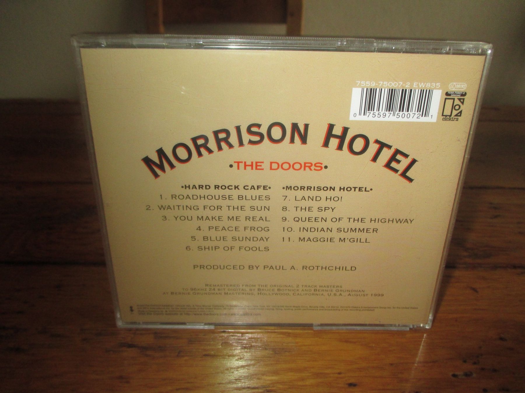 CD: THE DOORS Morrison Hotel CD – Usato da Monthey venduto da blackcat45 2