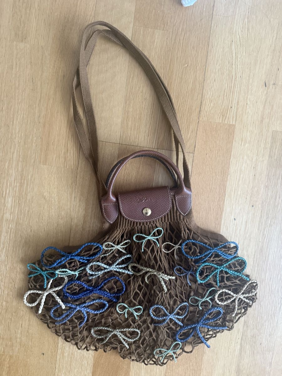 Longchamp Borse: Longchamp Le Pliage Filet Limited Edition in brown – Nuovo (secondo la descrizione) da Bassersdorf venduto da len_czz7