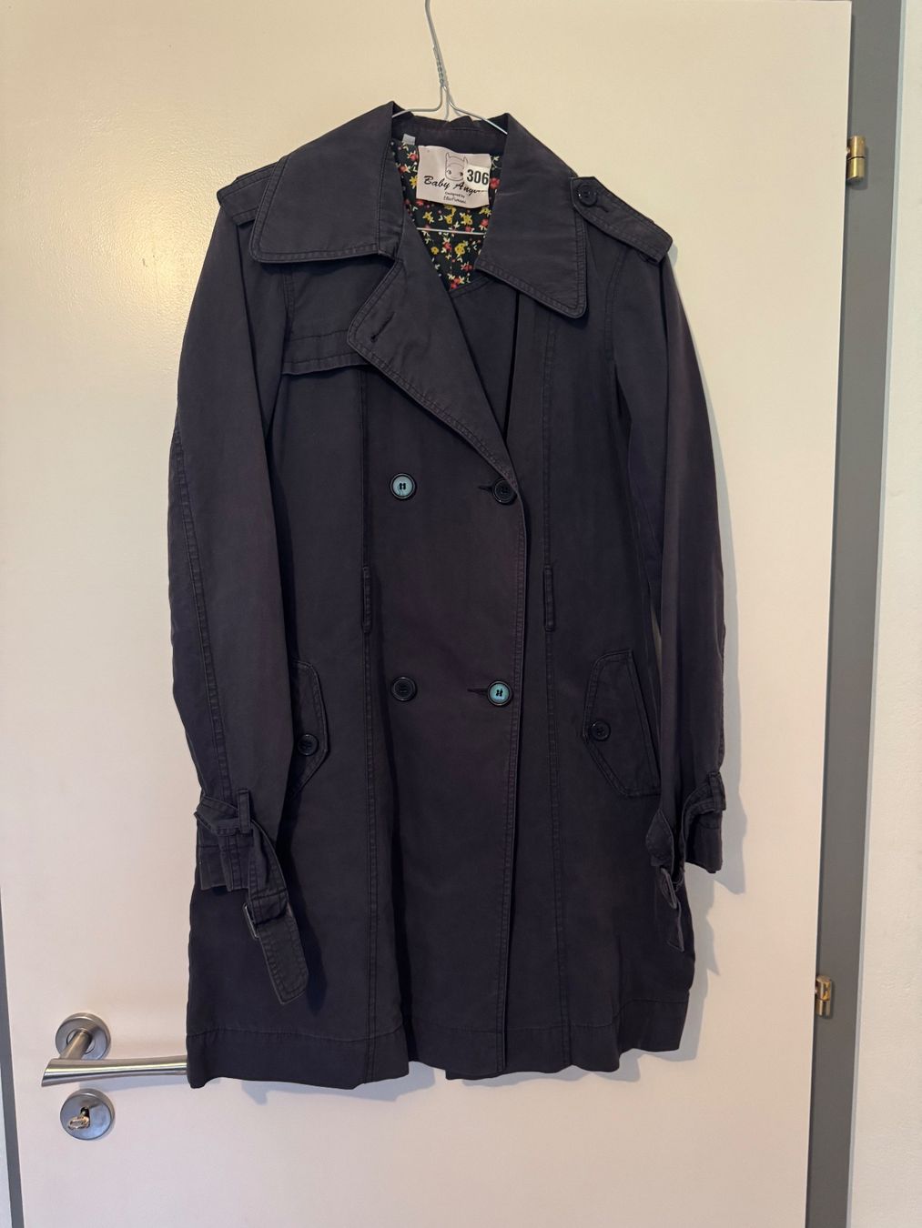Cappotti: Trench Fiorucci bleu – Usato da Bex venduto da u.g.o