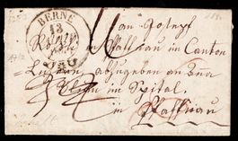Bern 1840, Brief an das Spital in Pfaffnau, Inhalt