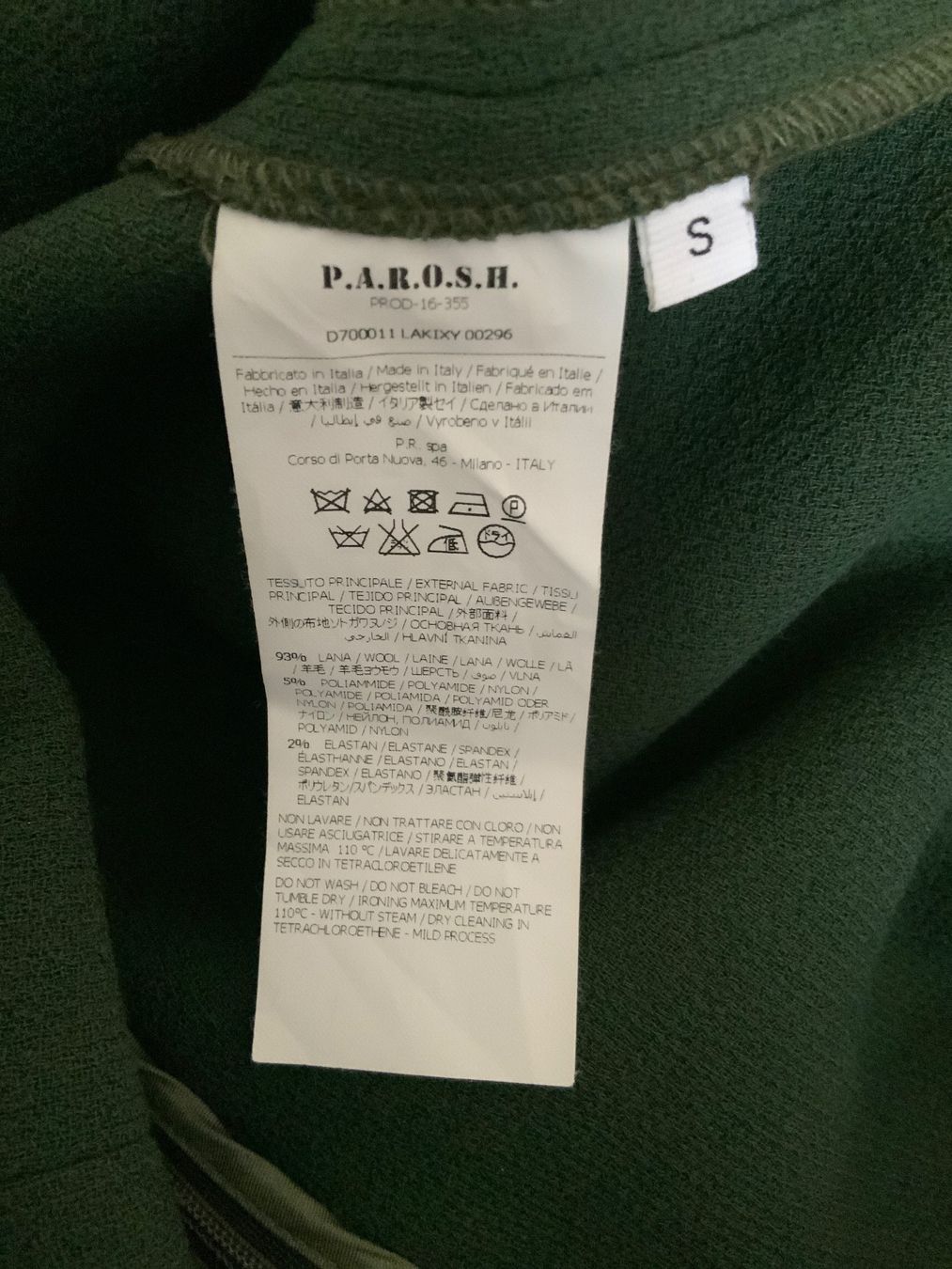 Parosh Robes: Kleid PAROSH – D'occasion à Basel par dreiklang01 3