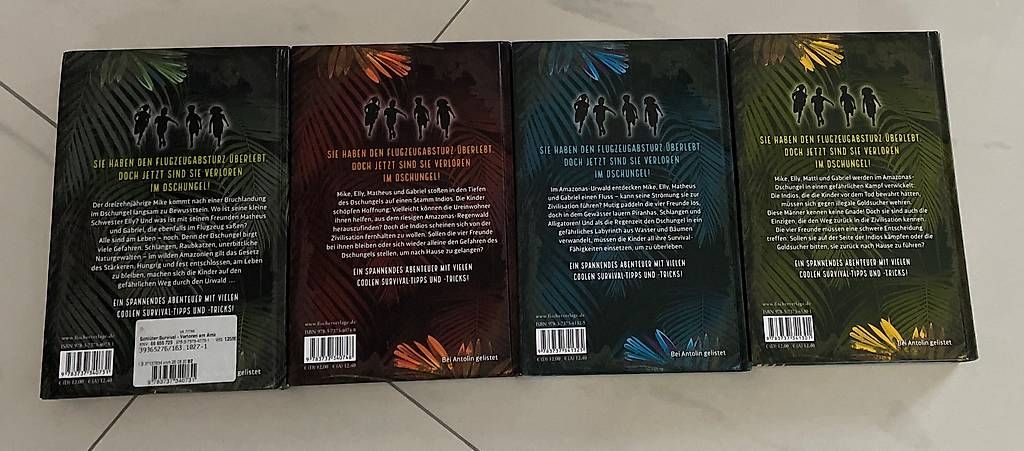 Bücher: 4 x Survival Reihe von Andreas schlüter – Gebraucht aus Neuenhof von Doda3 2